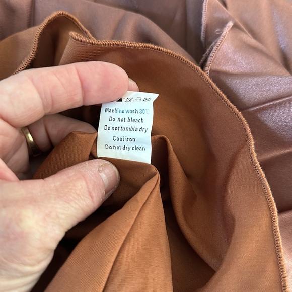 ALLEGRA K SATIN PLEATED MAXI SKIRT SIZE XS e32 - Picture 4 of 7